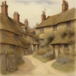 a city by Helen Allingham