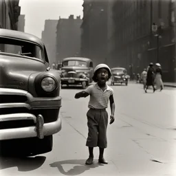 a city by Helen Levitt