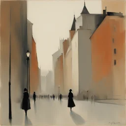 a city by Helene Schjerfbeck