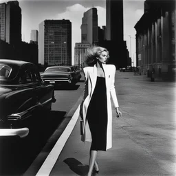 a city by Helmut Newton