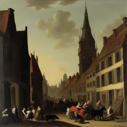 a city by Hendrick ter Brugghen