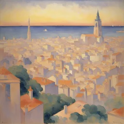 a city by Henri-Edmond Cross