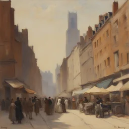 a city by Henri (Henry) Rogers