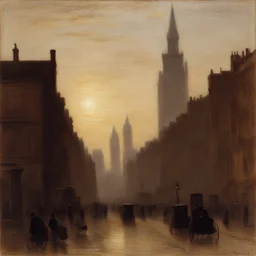 a city by Henri Fantin-Latour