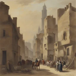 a city by Henri Gascar