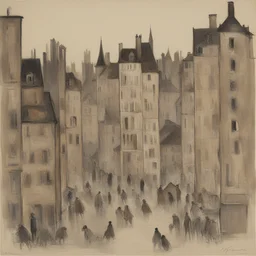 a city by Henri Le Fauconnier