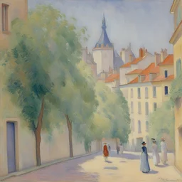 a city by Henri Lebasque