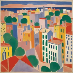 a city by Henri Matisse