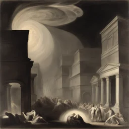 a city by Henry Fuseli