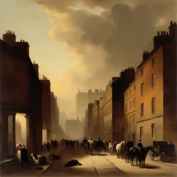 a city by Henry Raeburn
