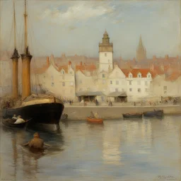 a city by Henry Scott Tuke