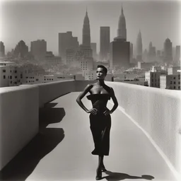 a city by Herb Ritts