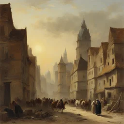 a city by Hermann Herzog
