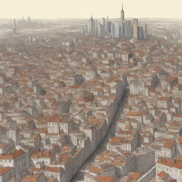 a city by Hervé Télémaque