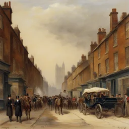a city by Heywood Hardy