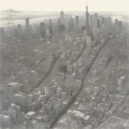 a city by Hiroaki Samura
