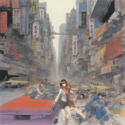 a city by Hirohiko Araki