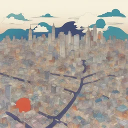 a city by Hiroyuki-Mitsume Takahashi