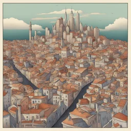 a city by Horia Bernea