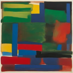 a city by Howard Hodgkin