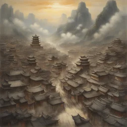 a city by Huang Guangjian