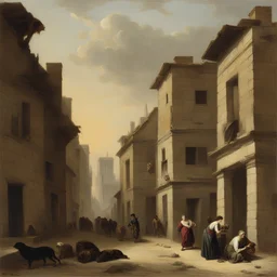 a city by Hugues Merle