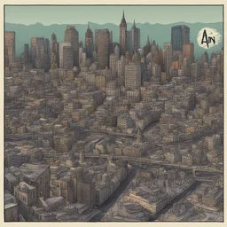 a city by Ian Spriggs