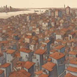 a city by Iberê Camargo