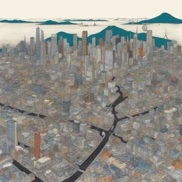 a city by Ichiro Fukuzawa