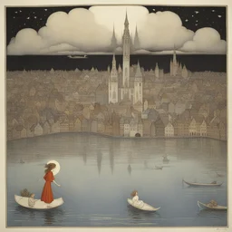 a city by Ida Rentoul Outhwaite