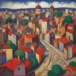 a city by Ilya Mashkov