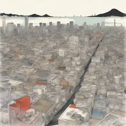 a city by Inio Asano