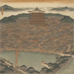 a city by Itō Jakuchū