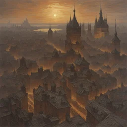 a city by Ivan Marchuk