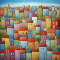 a city by Iwona Lifsches