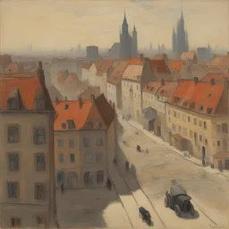 a city by Józef Mehoffer