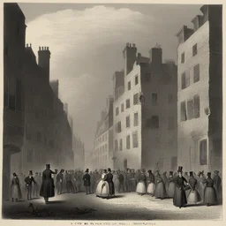 a city by J. J. Grandville