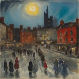a city by Jack Butler Yeats