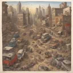 a city by Jack Davis