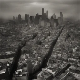 a city by Jack Levine