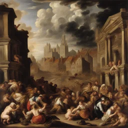 a city by Jacob Jordaens