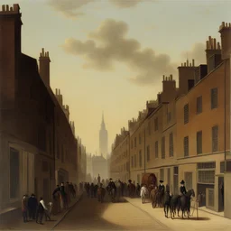 a city by Jacques-Laurent Agasse