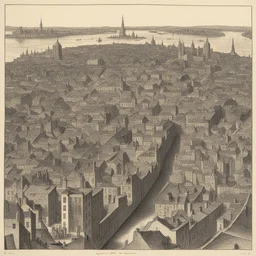 a city by Jacques Nathan-Garamond