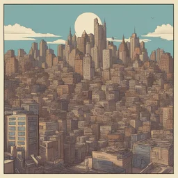 a city by Jake Parker