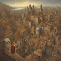 a city by James C. Christensen