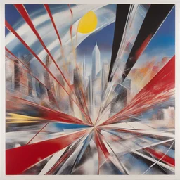 a city by James Rosenquist