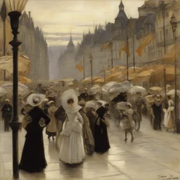 a city by James Tissot