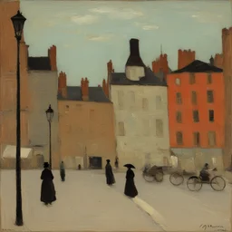 a city by James Wilson Morrice