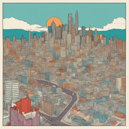 a city by Jamie McKelvie