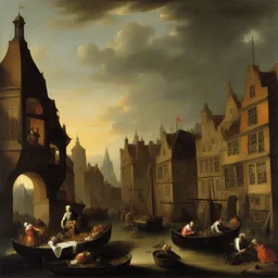 a city by Jan Davidsz de Heem